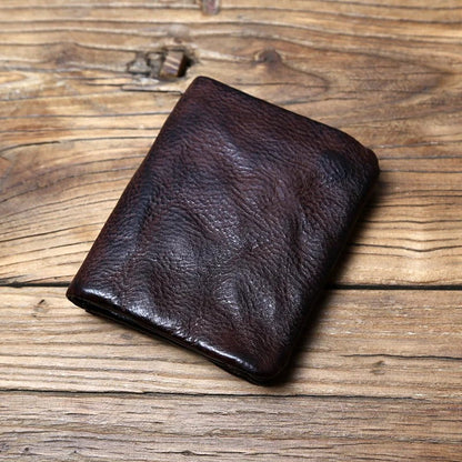 The Full Grain Leather Flintfold Wallet