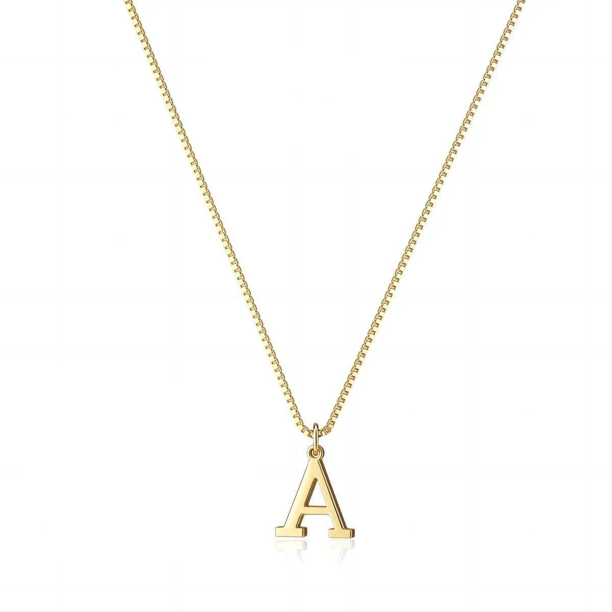 Necklace with Love Letter Initials