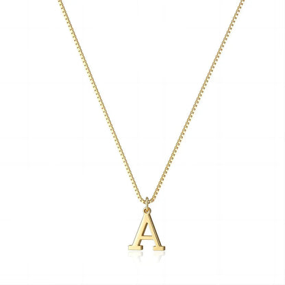 Necklace with Love Letter Initials
