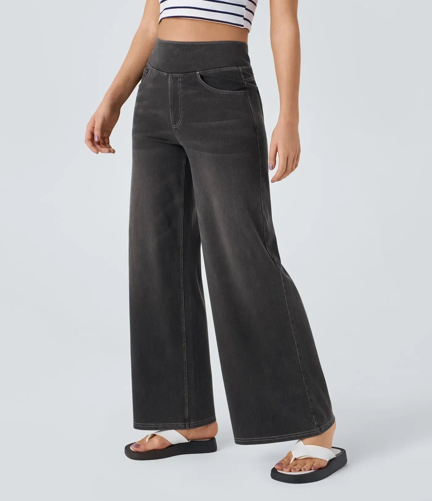 Éva - Comfortable High-Waisted Trousers