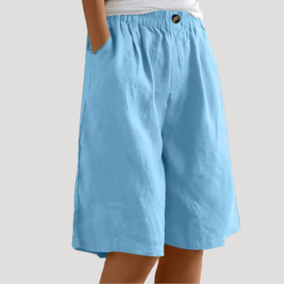 Women’s Elastic Waist Comfort Shorts
