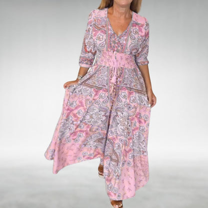 Rachelle - Bohemian Maxi Dress