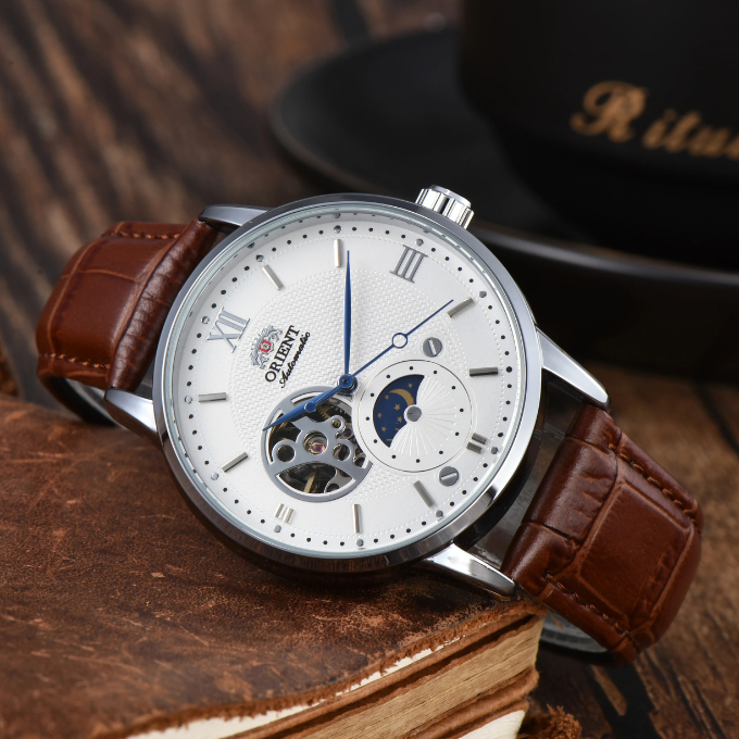 White / Silver / Brown