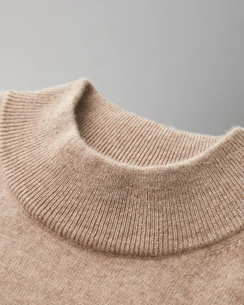 Zalecta | Timeless Mock Neck Shirt