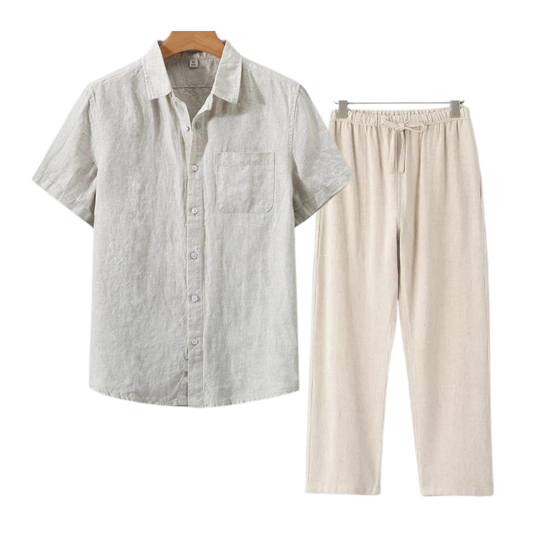 Aulier™ Linen Sets (Short Sleeves)