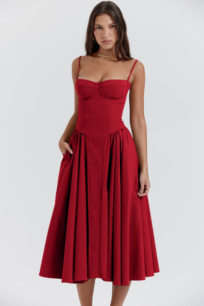 Kiki™ | Retro Midi Dress