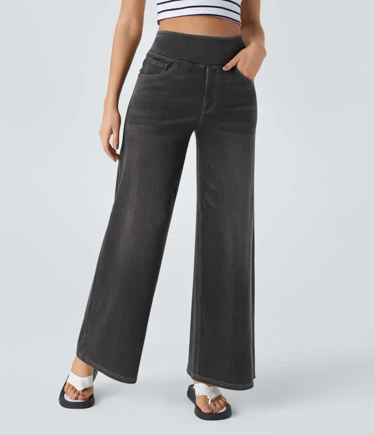Éva - Comfortable High-Waisted Trousers