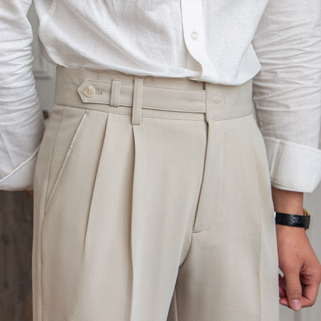 Americano Double Pleat Trousers
