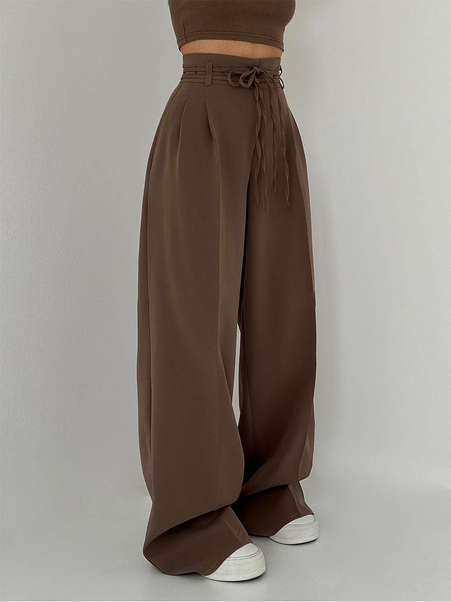 Briseis - Wide High-Waisted Trousers