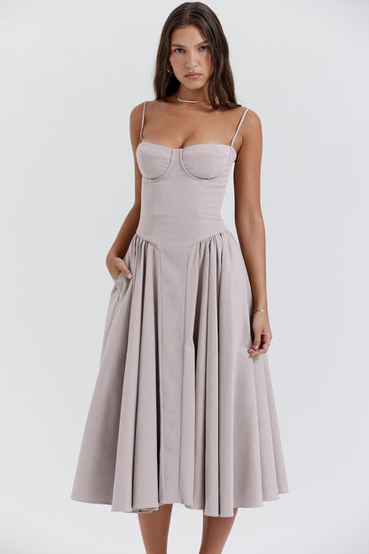 Kiki™ | Retro Midi Dress