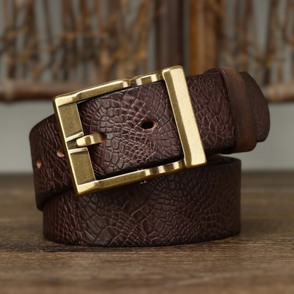 Heritage Cowhide Belt