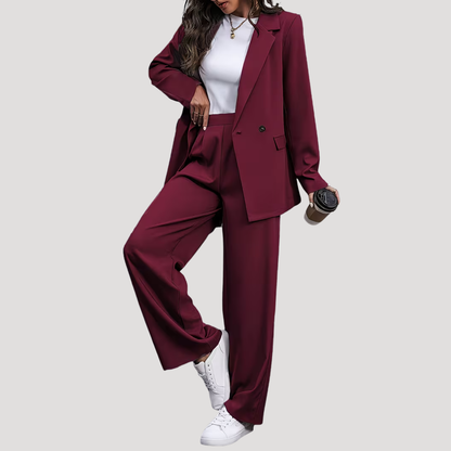 Women’s Elegant Tailored Trouser Smart Suit