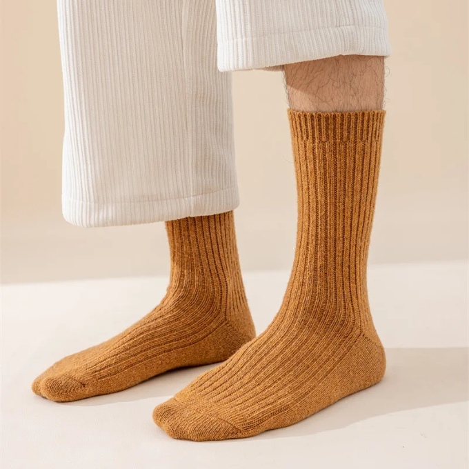 Winter Chalet Socks