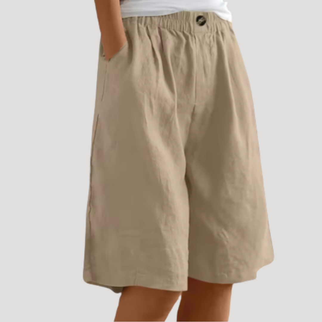 Women’s Elastic Waist Comfort Shorts