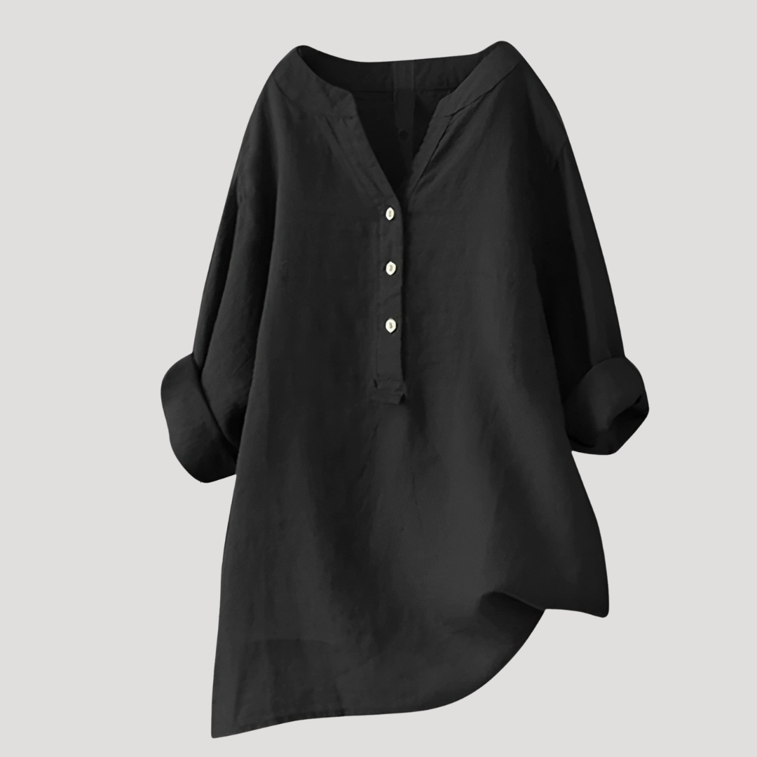 Women's Loose Fit Longline Tunic Top