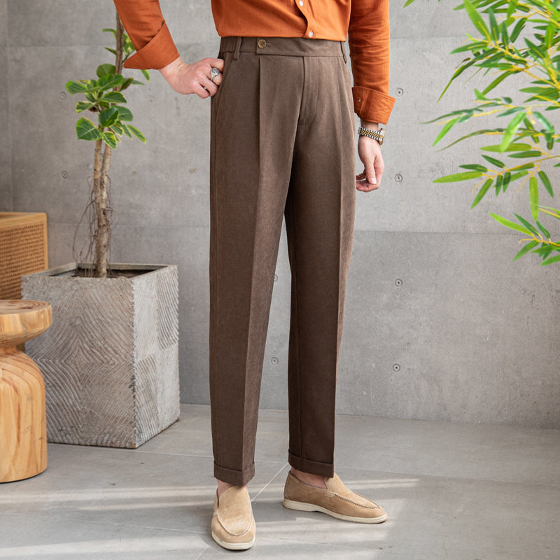 Soft Velvet Trousers Corniglia