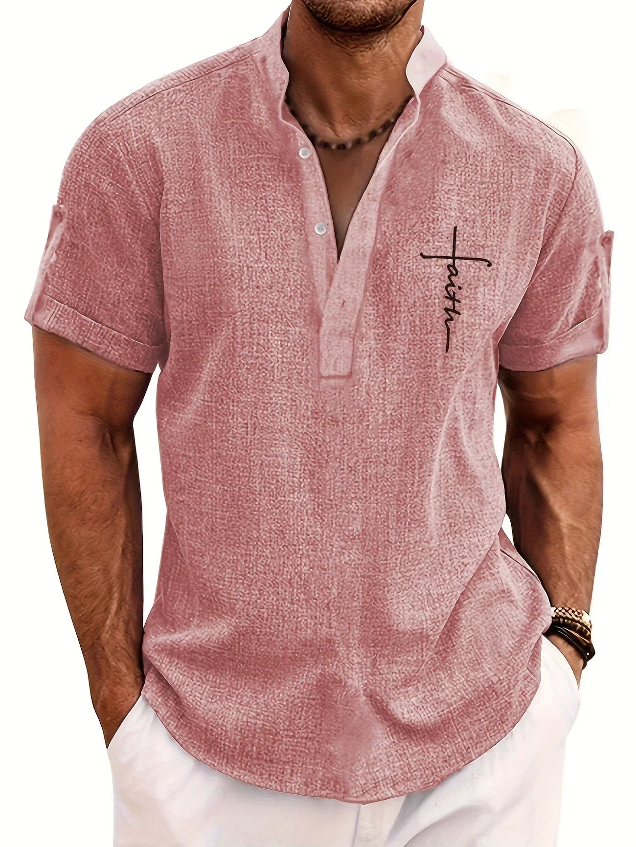 Zalecta | Modern Polo with Stand-Up Collar