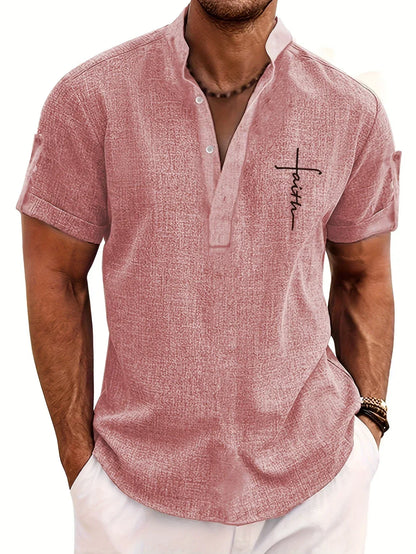Zalecta | Modern Polo with Stand-Up Collar