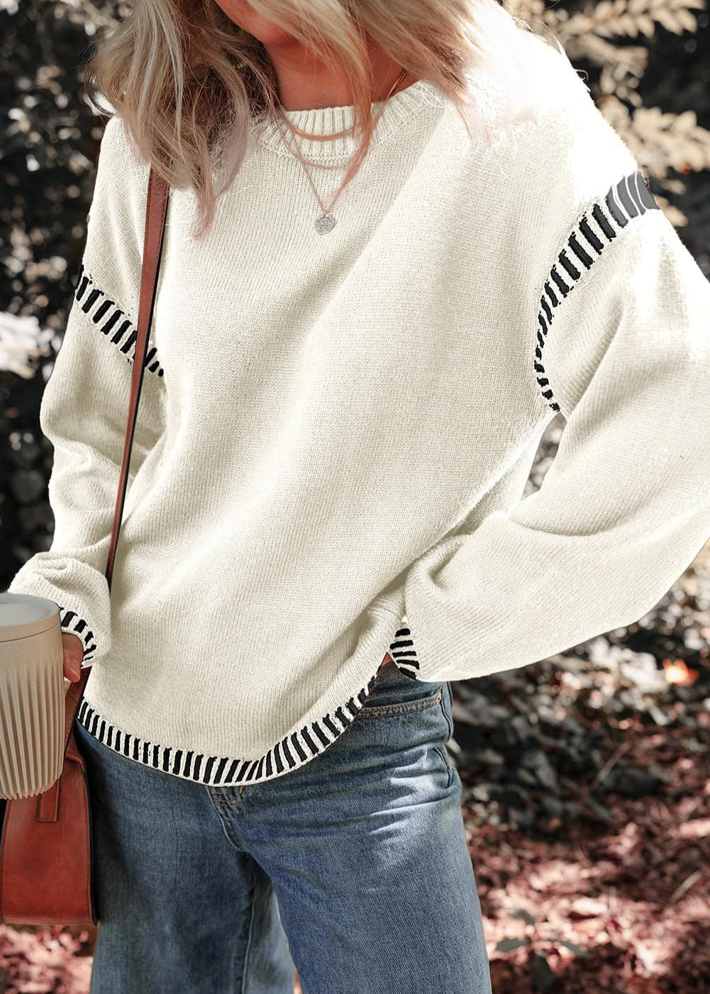 Marisa | Chic Contrast Jumper