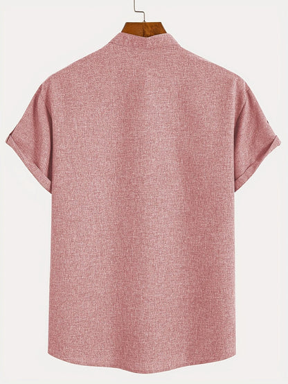 Zalecta | Modern Polo with Stand-Up Collar