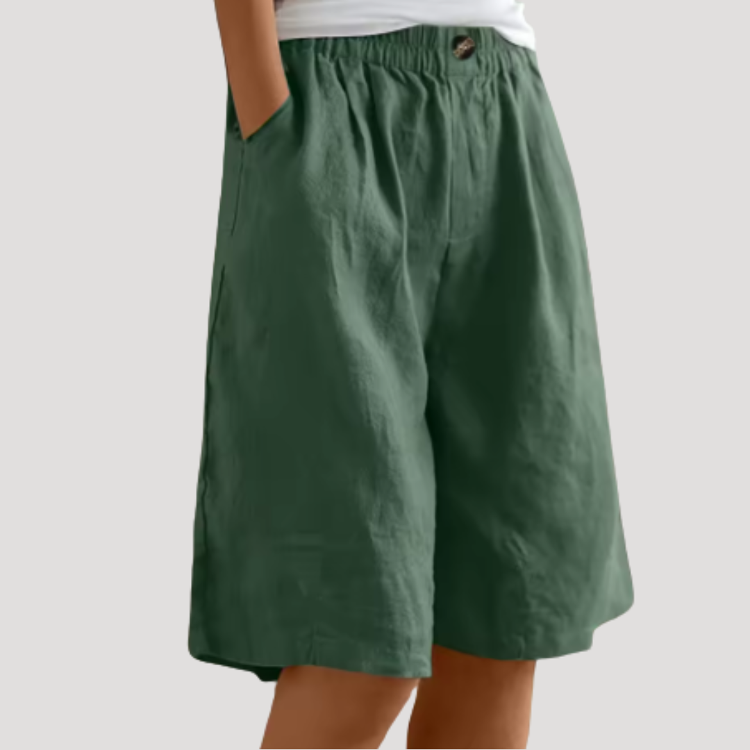 Women’s Elastic Waist Comfort Shorts