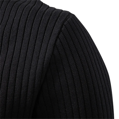 Zalecta | Ribbed Henley Shirt