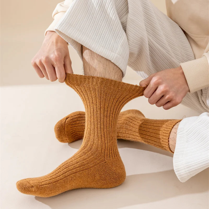 Winter Chalet Socks