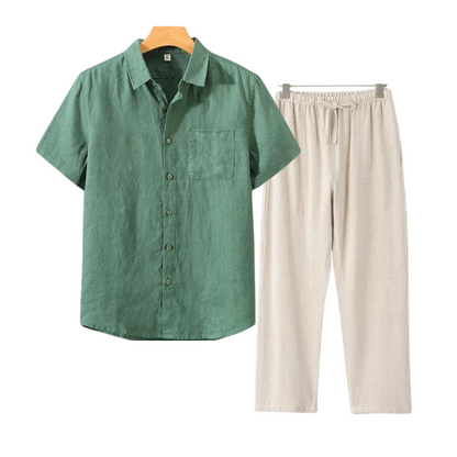 Aulier™ Linen Sets (Short Sleeves)