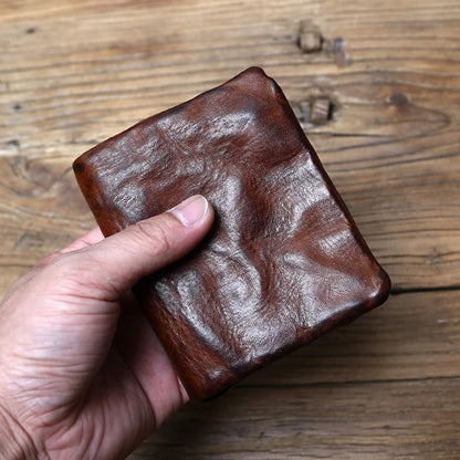 The Full Grain Leather Flintfold Wallet
