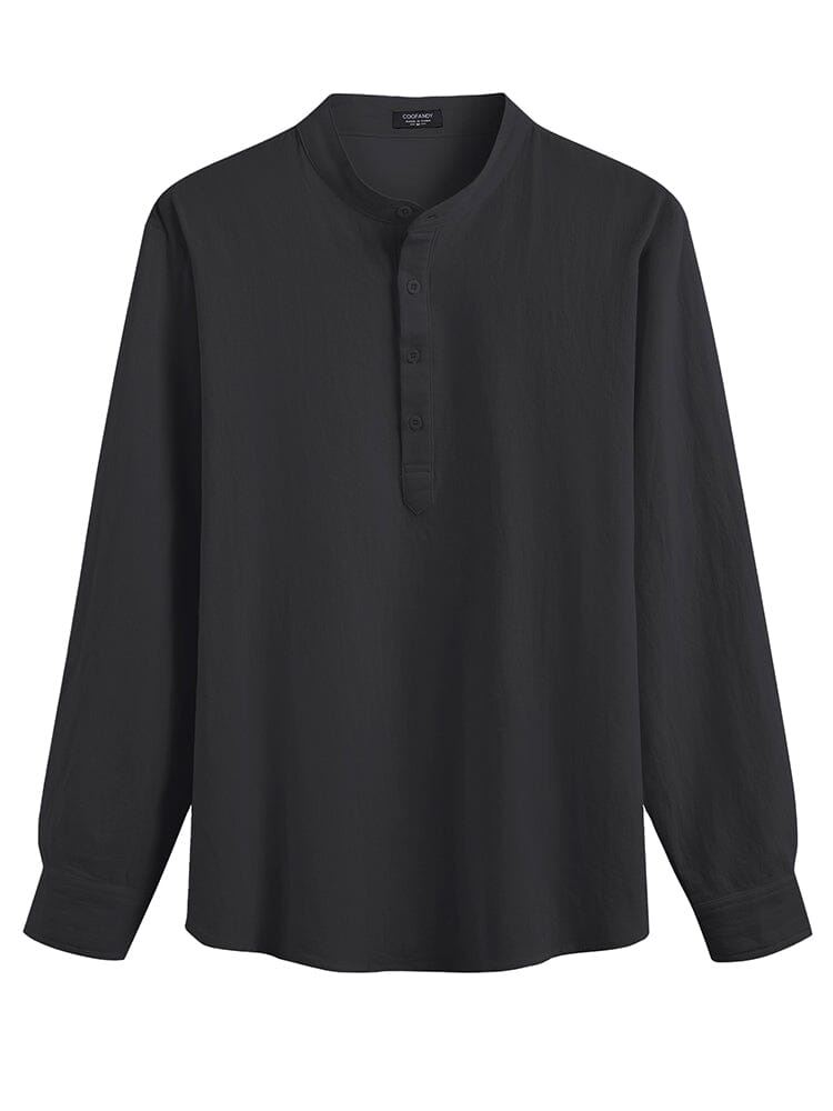 Casual 2-Piece Henley Shirt Set (US Only)