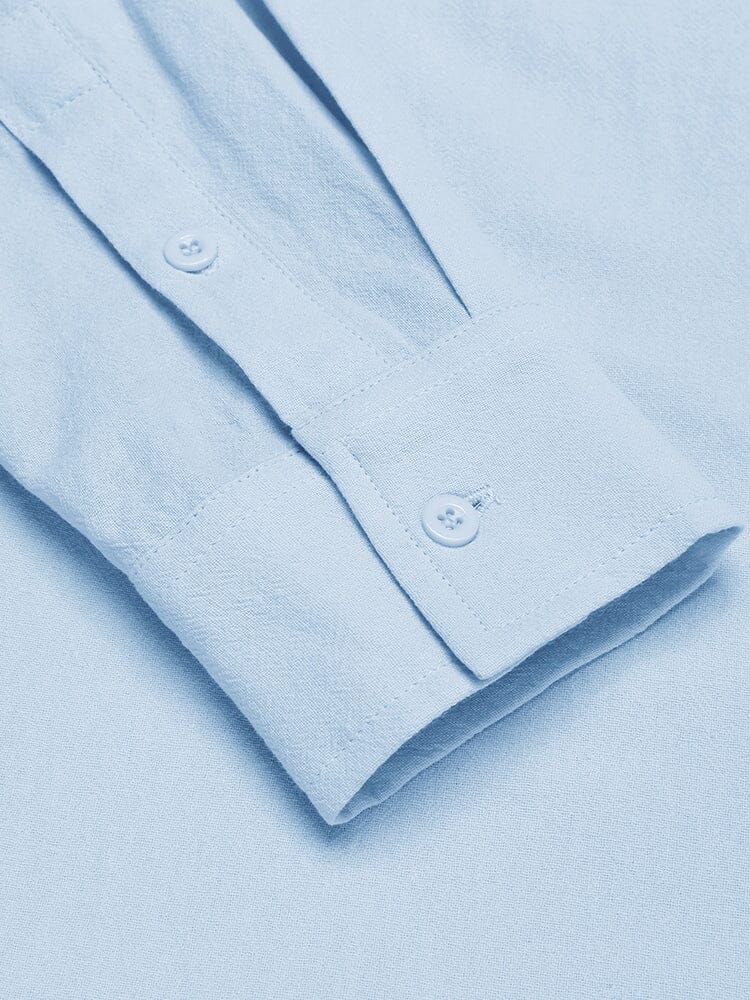 Casual 2-Piece Henley Shirt Set (US Only)
