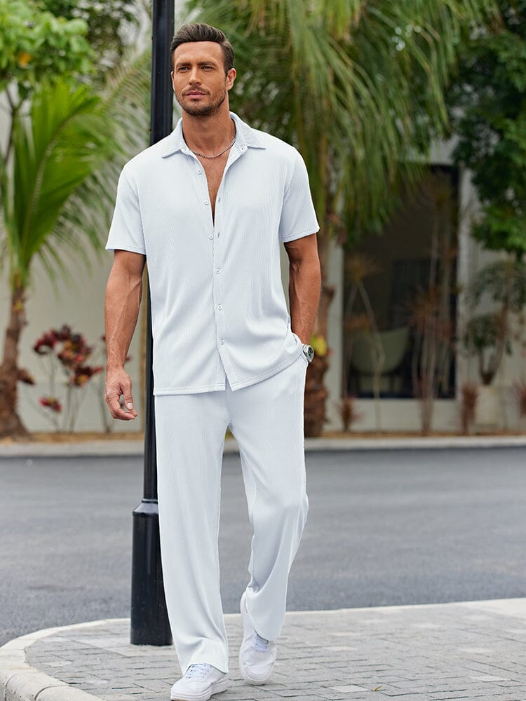 Casual Shirt Sets with Loose Fit