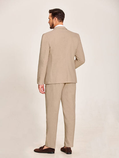 2-Piece Linen Blend Suit Set (US Only)