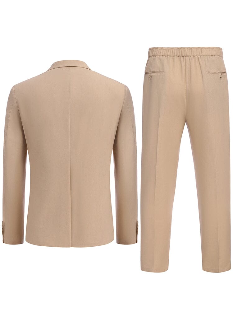 2-Piece Linen Blend Suit Set (US Only)