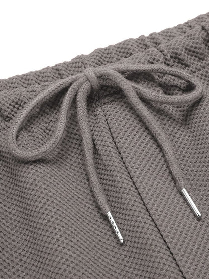 2-Piece Waffle Hooded Jogging Set (UK Only)