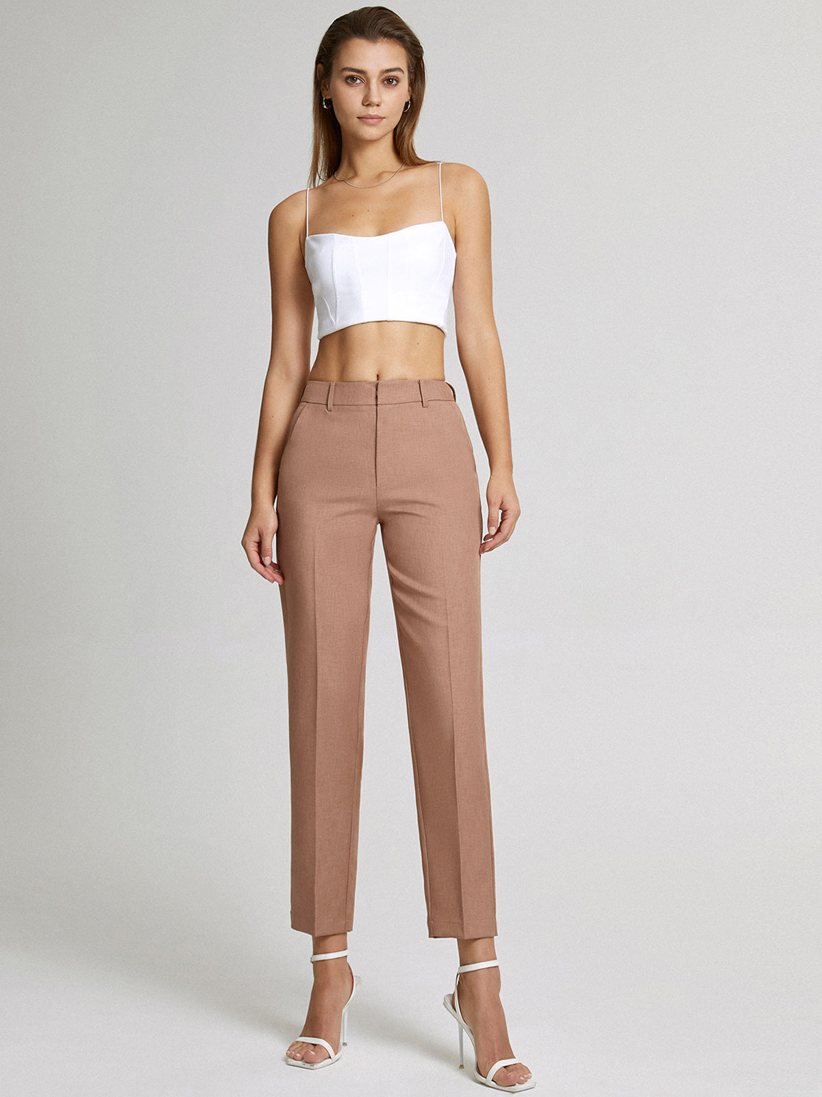 Dubois™ High-Waisted Elegant Trousers