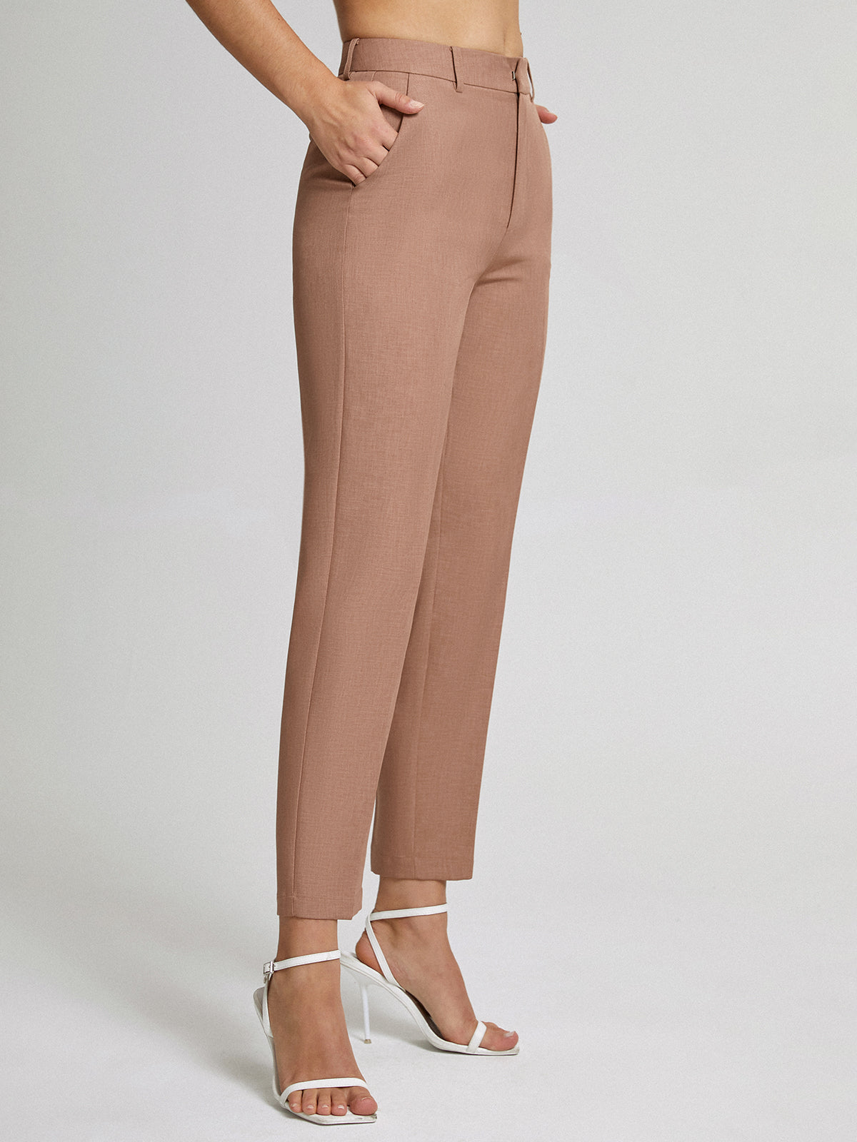 Dubois™ High-Waisted Elegant Trousers