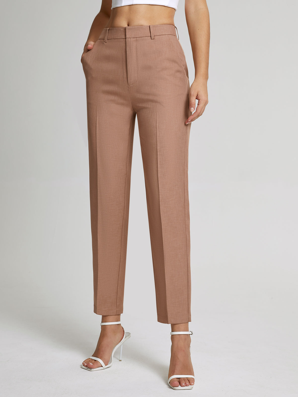 Dubois™ High-Waisted Elegant Trousers