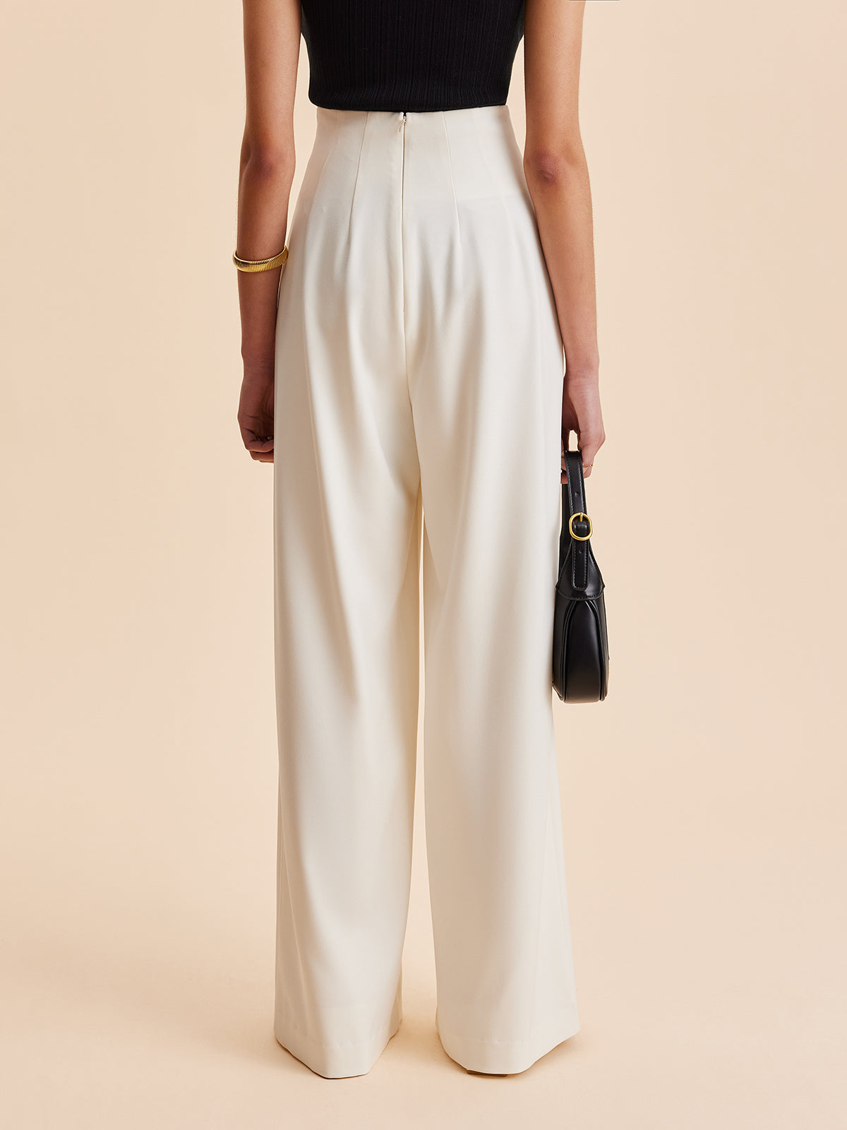 Dubois™ I Elegant High-Waisted Trousers