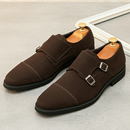 The Suede Monk Strap Shoe