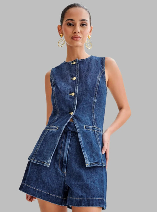 Céleste™ | Denim Set