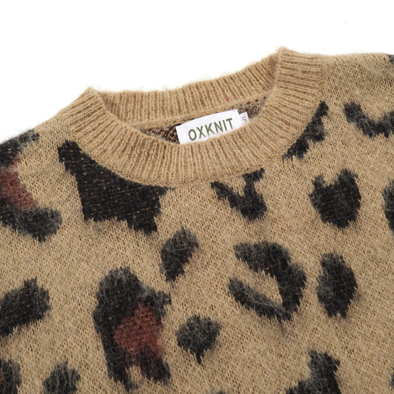 Men's Leopard Print Plush Sweater – 70s Wild Style