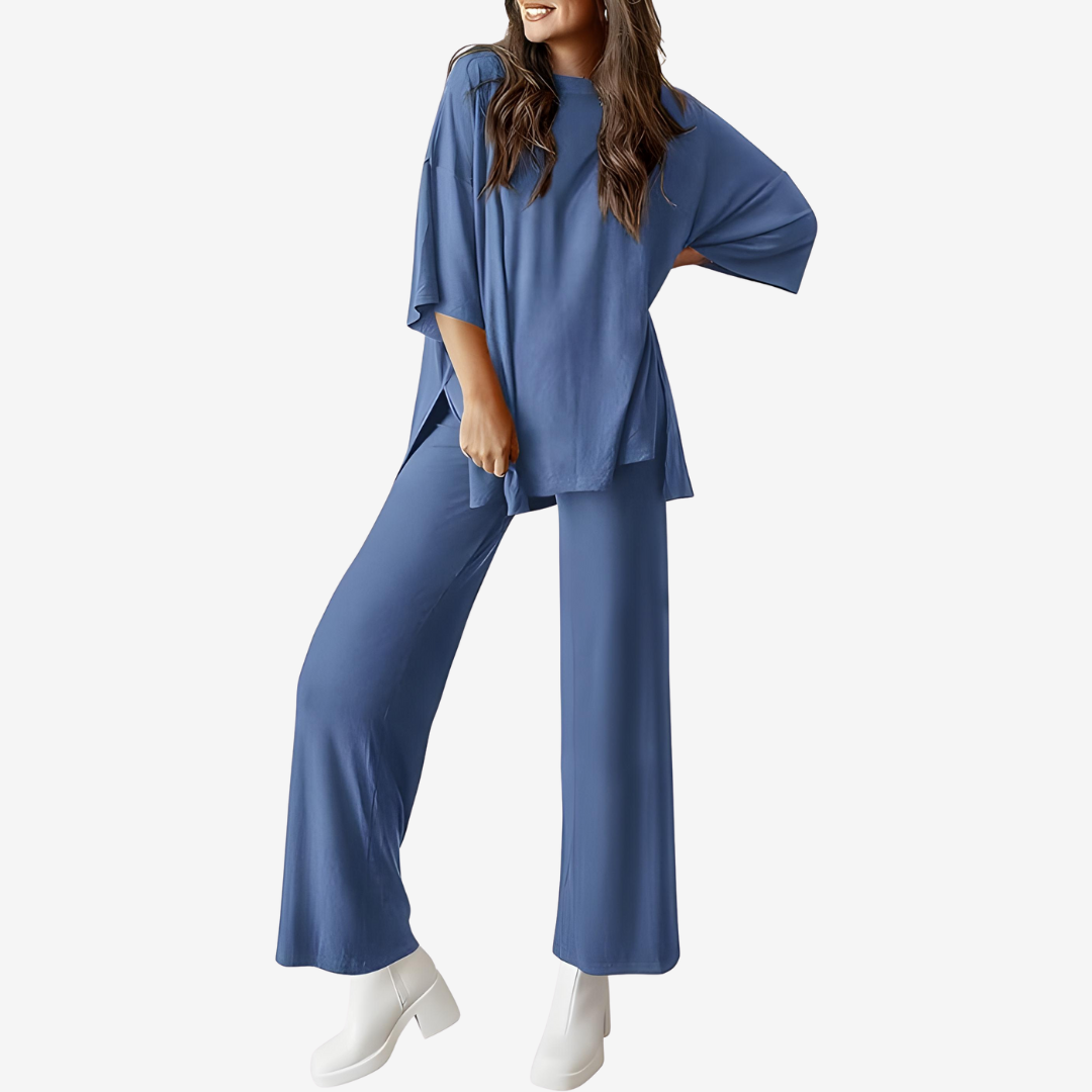 Nellie – Two-Piece CozySoft Loungewear Set