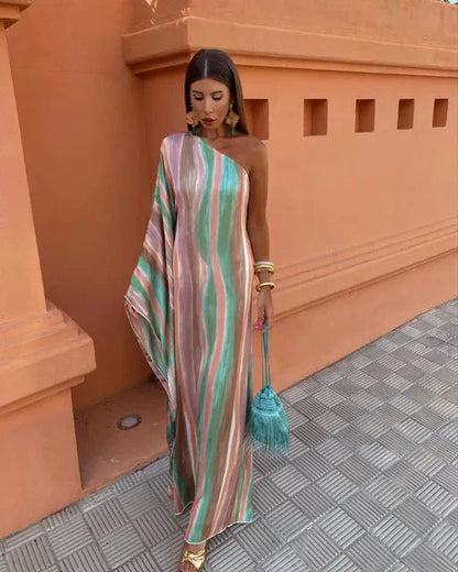 Lily™ | Asymmetrical Maxi Dress