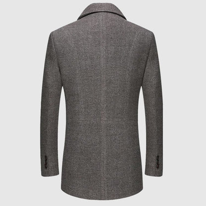 Clovis - Elegant and Refined Wool Coat