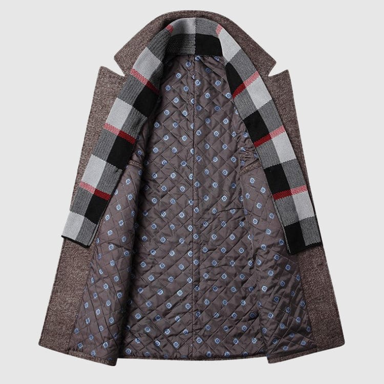 Clovis - Elegant and Refined Wool Coat