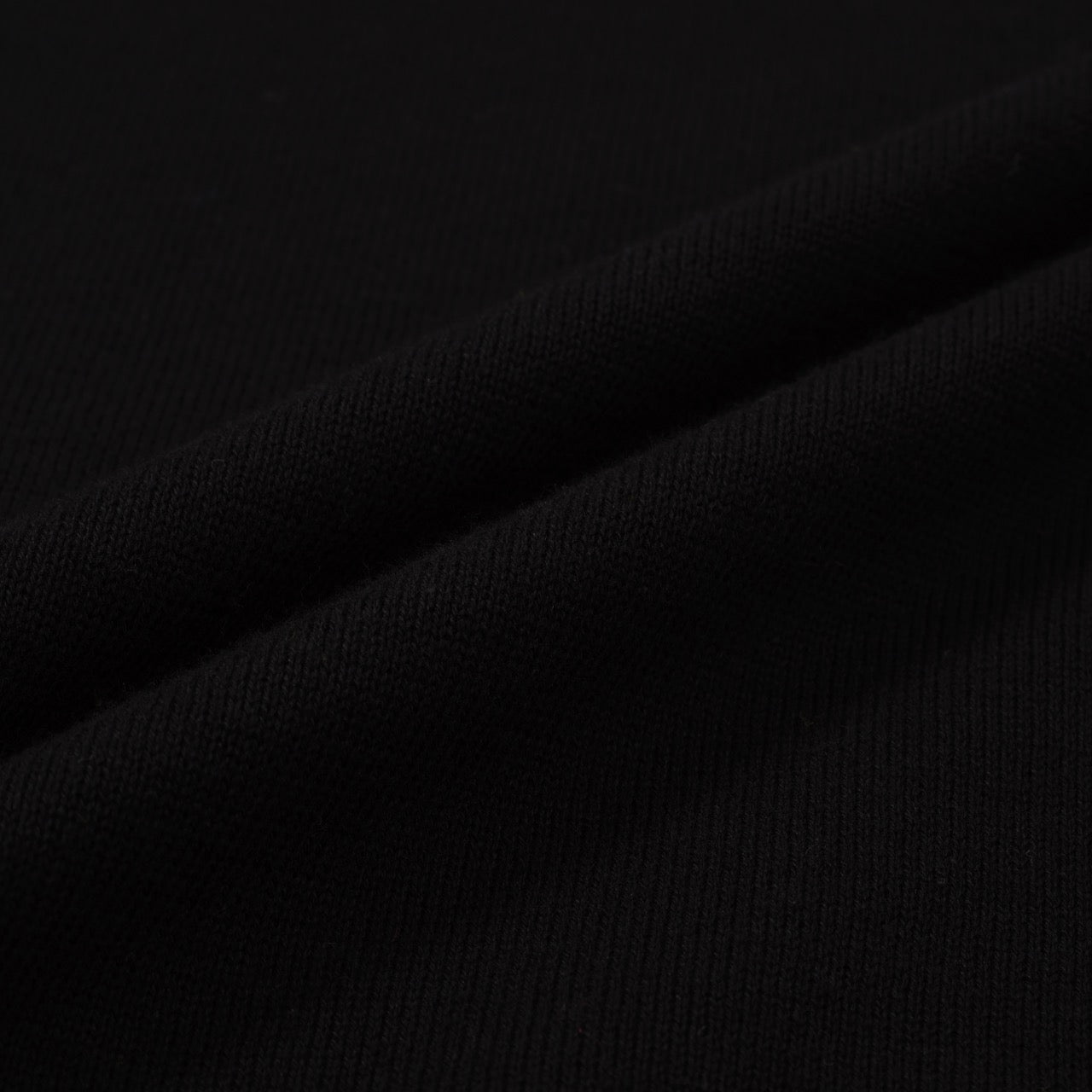 Men's Retro Knitted Jumper – Vintage Black with White Striped Trim