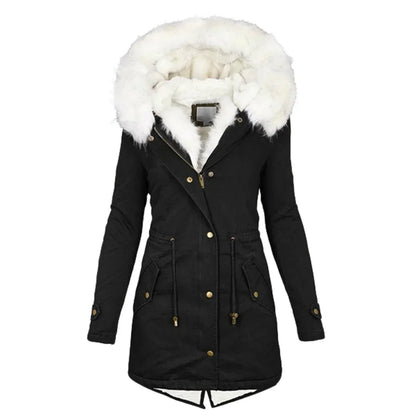 Giulia | Winter Coat with Synthetic Fur Lining