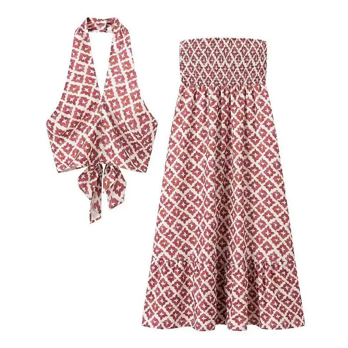 Mickay™ | Chic Midi Dress for Women with Off-Shoulder Design
