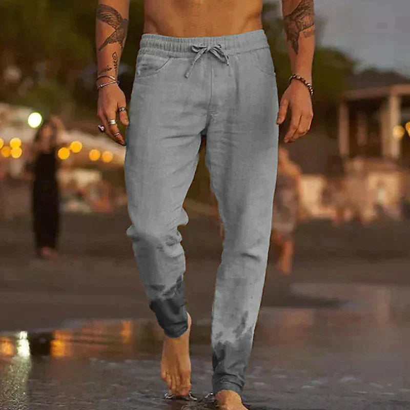 Mathis – Breathable Linen Beach Trousers